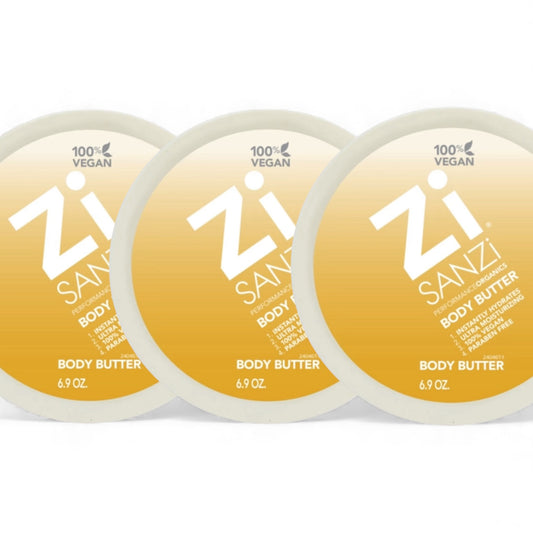Zi Sanzi Organic Body Butter 6.9 oz Tub - 3 Pack